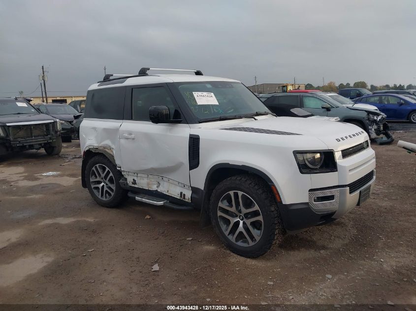 2022 Land Rover Defender 90 Standard VIN: SALEK6RX9N2091695 Lot: 43943428