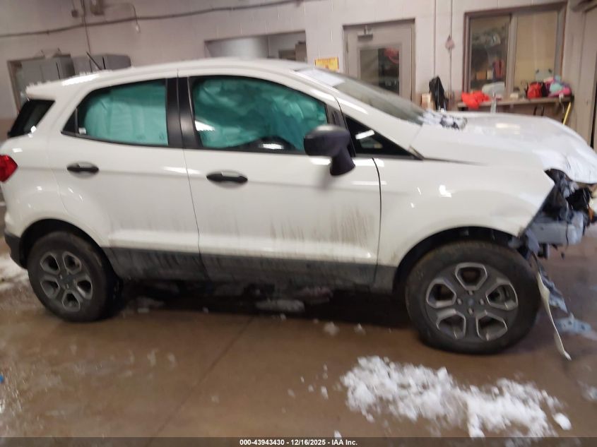 2022 Ford Ecosport S VIN: MAJ6S3FL2NC461932 Lot: 43943430