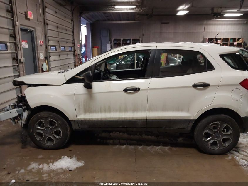 2022 Ford Ecosport S VIN: MAJ6S3FL2NC461932 Lot: 43943430