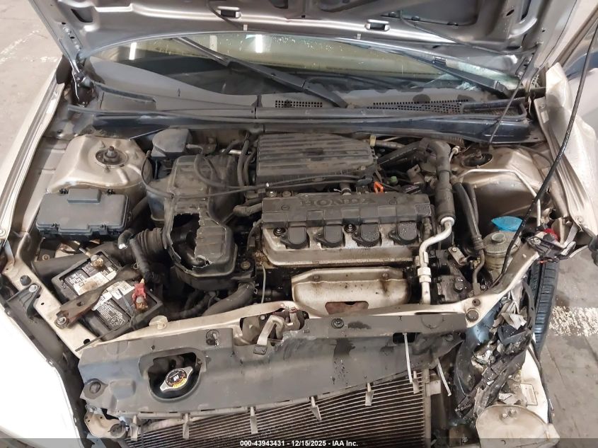 2003 Honda Civic Lx VIN: JHMES16553S003671 Lot: 43943431