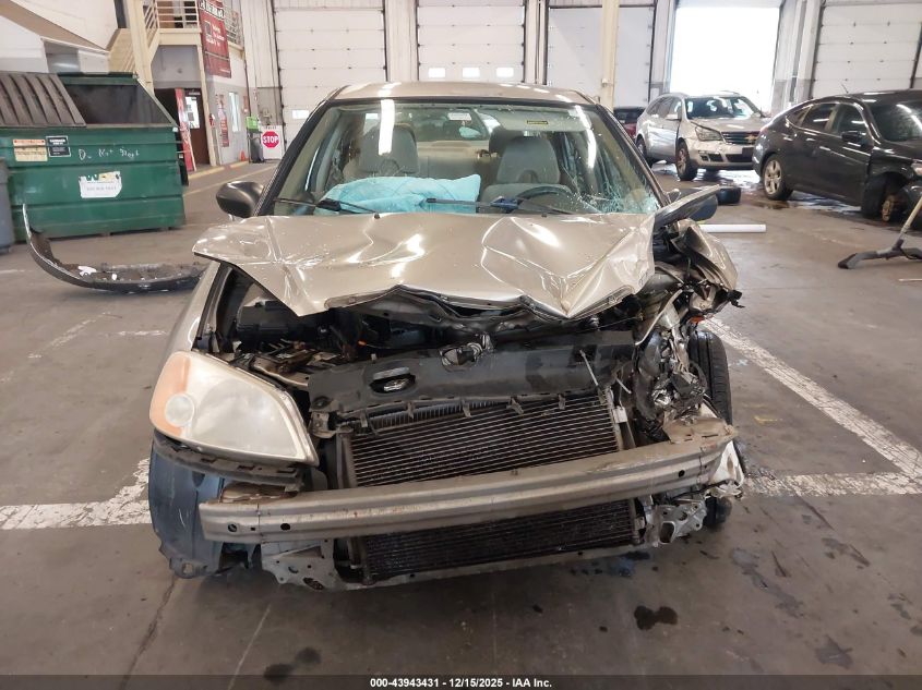 2003 Honda Civic Lx VIN: JHMES16553S003671 Lot: 43943431