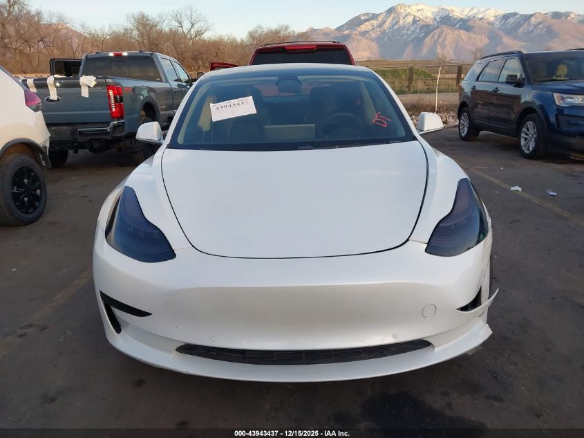 2019 Tesla Model 3 Long Range/Performance VIN: 5YJ3E1EB8KF510874 Lot: 43943437