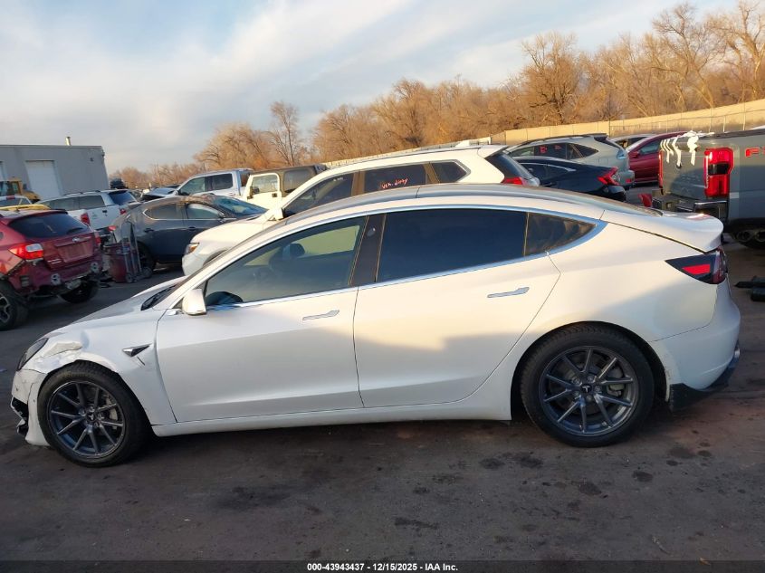 2019 Tesla Model 3 Long Range/Performance VIN: 5YJ3E1EB8KF510874 Lot: 43943437