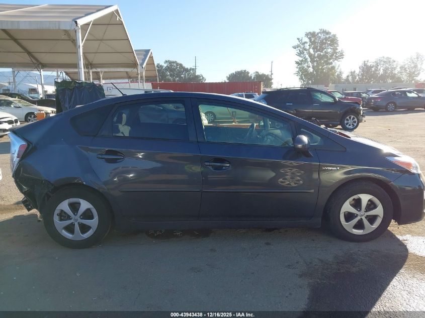 2013 Toyota Prius Two VIN: JTDKN3DU7D5635198 Lot: 43943438