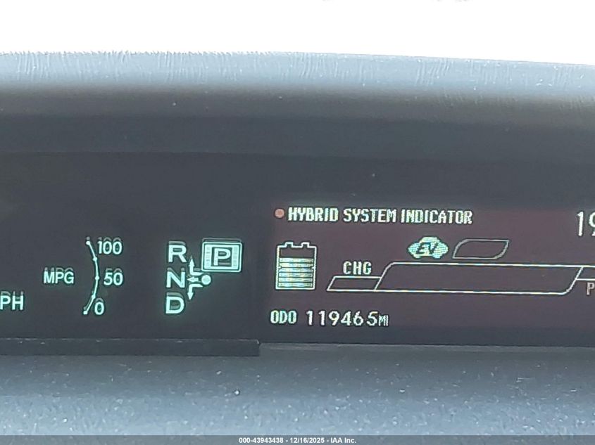 2013 Toyota Prius Two VIN: JTDKN3DU7D5635198 Lot: 43943438