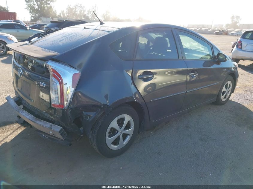 2013 Toyota Prius Two VIN: JTDKN3DU7D5635198 Lot: 43943438