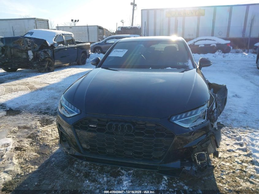 2023 Audi A4 Prestige 45 Tfsi S Line Quattro S Tronic VIN: WAUFABF49PA001338 Lot: 43943447