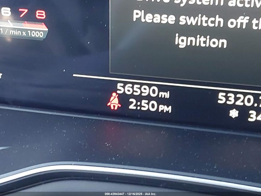 2023 Audi A4 Prestige 45 Tfsi S Line Quattro S Tronic VIN: WAUFABF49PA001338 Lot: 43943447