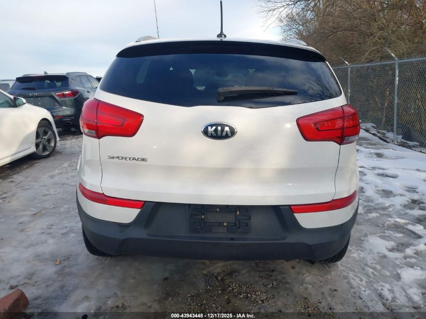 2015 Kia Sportage Lx VIN: KNDPB3AC3F7722257 Lot: 43943448