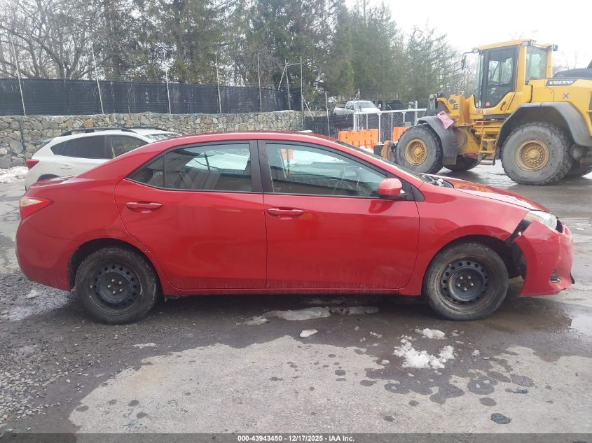 2017 Toyota Corolla Le VIN: 5YFBURHE5HP585452 Lot: 43943450