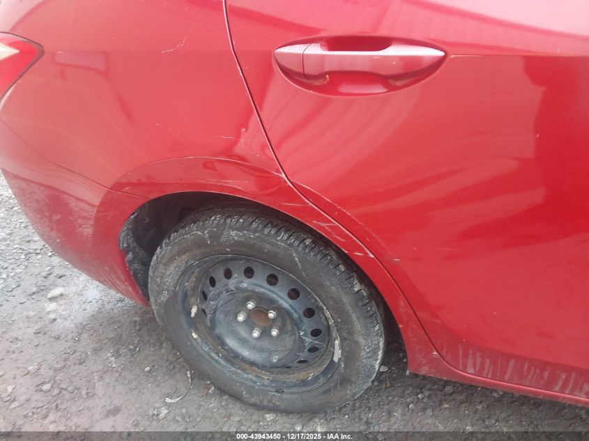 2017 Toyota Corolla Le VIN: 5YFBURHE5HP585452 Lot: 43943450