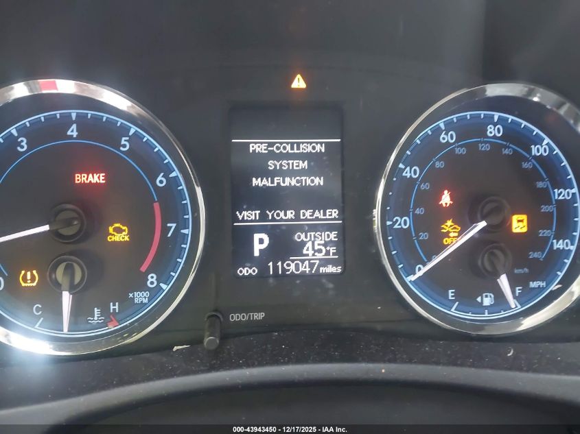 2017 Toyota Corolla Le VIN: 5YFBURHE5HP585452 Lot: 43943450