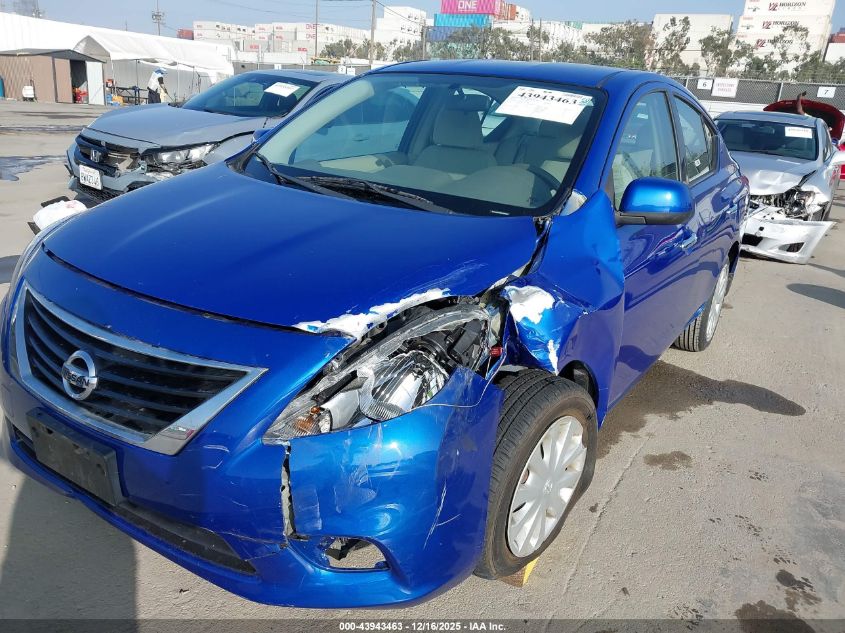 2014 Nissan Versa 1.6 Sv VIN: 3N1CN7AP3EL825644 Lot: 43943463
