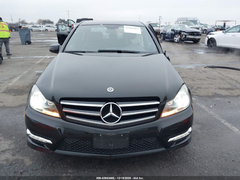 2014 Mercedes-Benz C-Class C 250 Sport VIN: WDDGF4HB3ER310548 Lot: 43943465