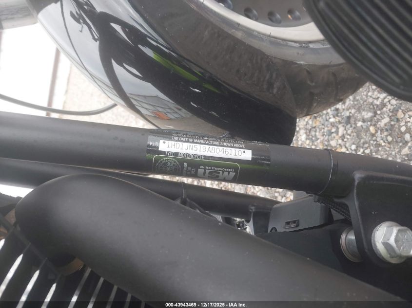 2010 Harley-Davidson Flstfb VIN: 1HD1JN519AB046110 Lot: 43943469