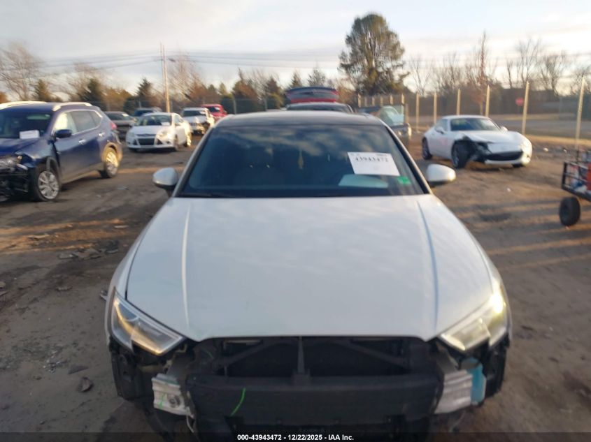 2018 Audi A3 2.0T Premium/2.0T Tech Premium VIN: WAUB8GFF4J1021318 Lot: 43943472