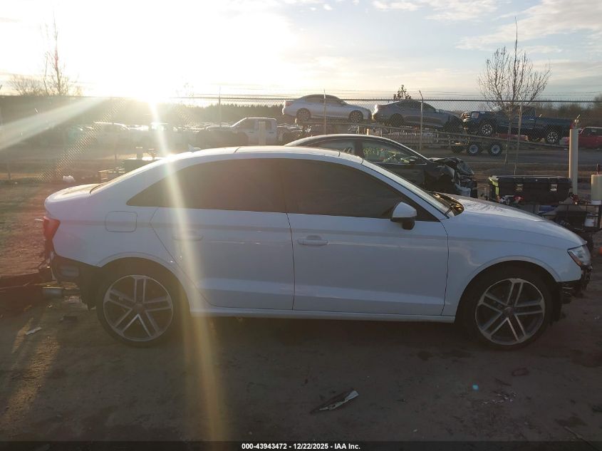 2018 Audi A3 2.0T Premium/2.0T Tech Premium VIN: WAUB8GFF4J1021318 Lot: 43943472