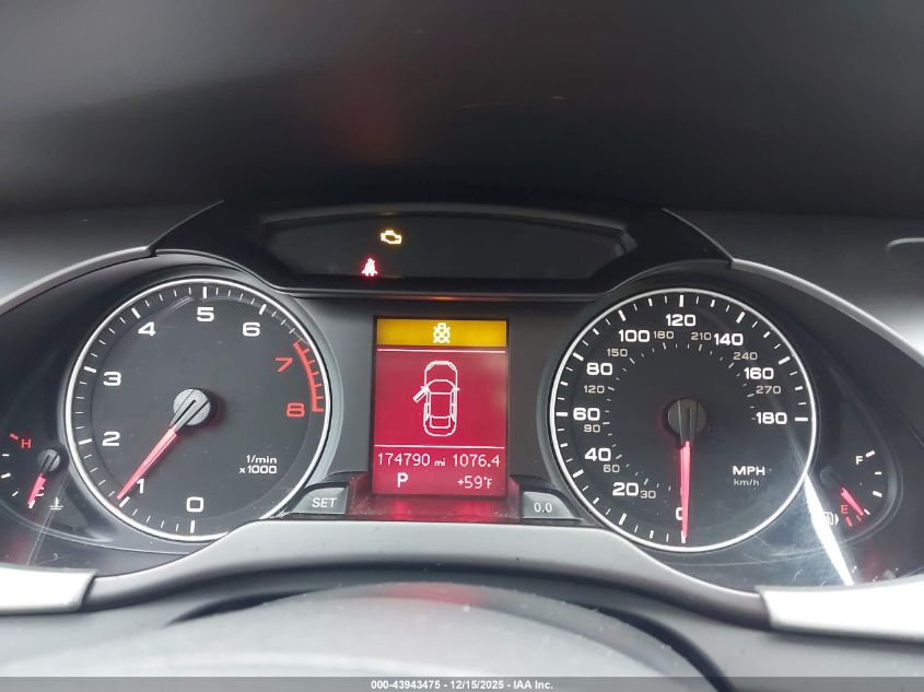 2010 Audi A4 2.0T Premium VIN: WAUBFAFL1AA045908 Lot: 43943475