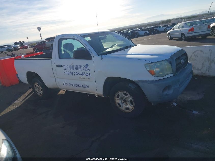 2005 Toyota Tacoma VIN: 5TENX22N15Z050550 Lot: 43943478