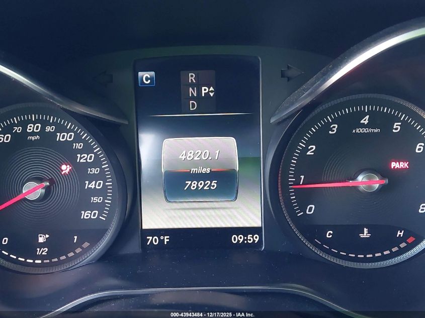 2019 Mercedes-Benz Glc 300 4Matic VIN: WDC0G4KB7KV192468 Lot: 43943484