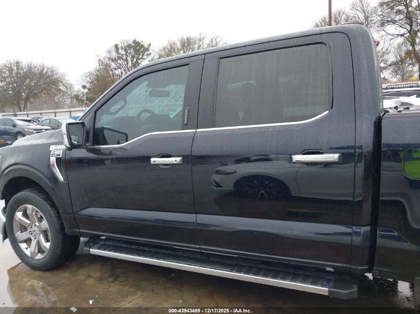 2021 Ford F-150 Lariat VIN: 1FTFW1E83MFB42214 Lot: 43943489