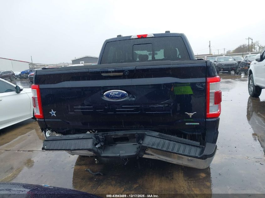 2021 Ford F-150 Lariat VIN: 1FTFW1E83MFB42214 Lot: 43943489