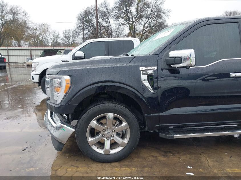 2021 Ford F-150 Lariat VIN: 1FTFW1E83MFB42214 Lot: 43943489