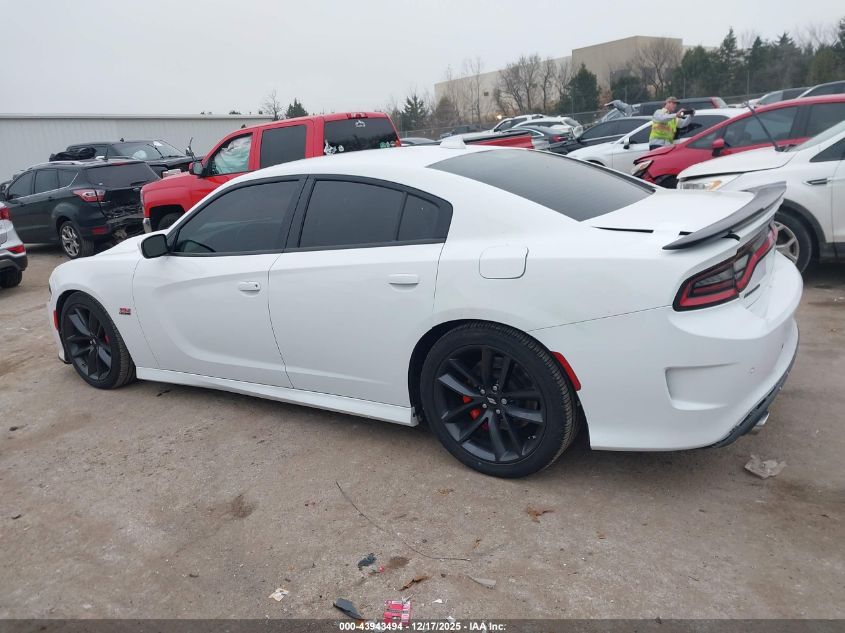2019 Dodge Charger Scat Pack Rwd VIN: 2C3CDXGJ9KH530866 Lot: 43943494