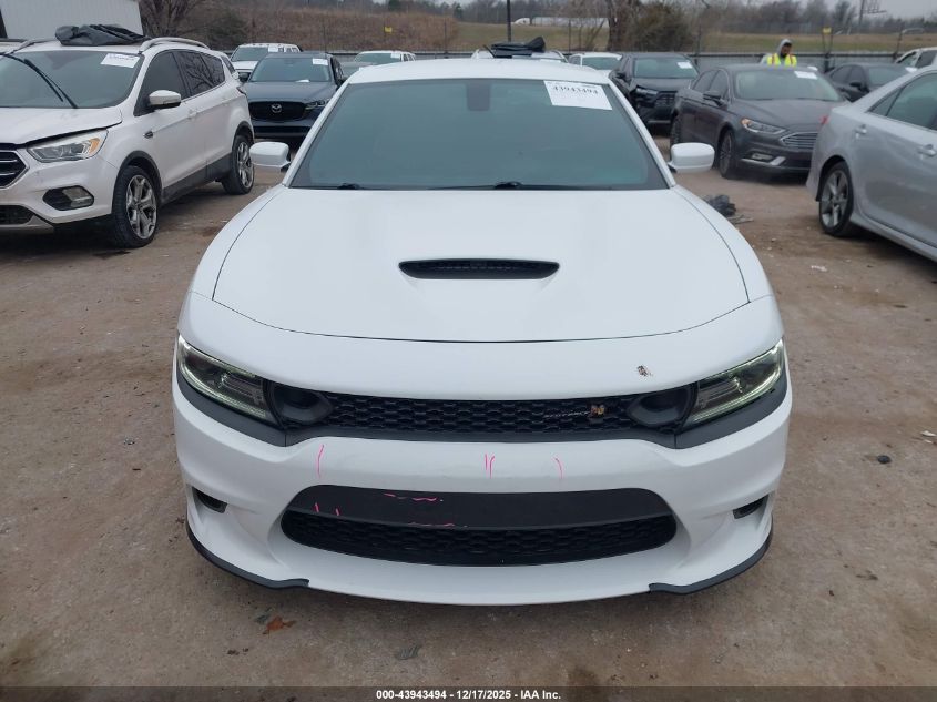 2019 Dodge Charger Scat Pack Rwd VIN: 2C3CDXGJ9KH530866 Lot: 43943494