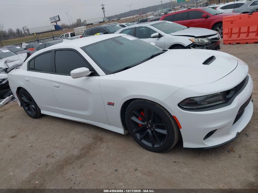 2019 Dodge Charger Scat Pack Rwd VIN: 2C3CDXGJ9KH530866 Lot: 43943494