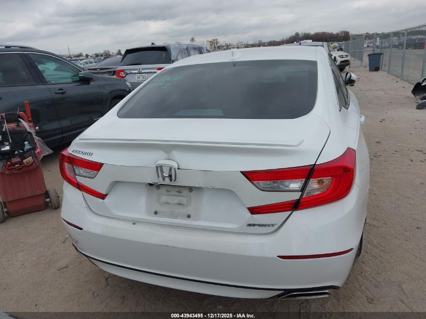 2019 Honda Accord Sport VIN: 1HGCV1F3XKA145535 Lot: 43943495