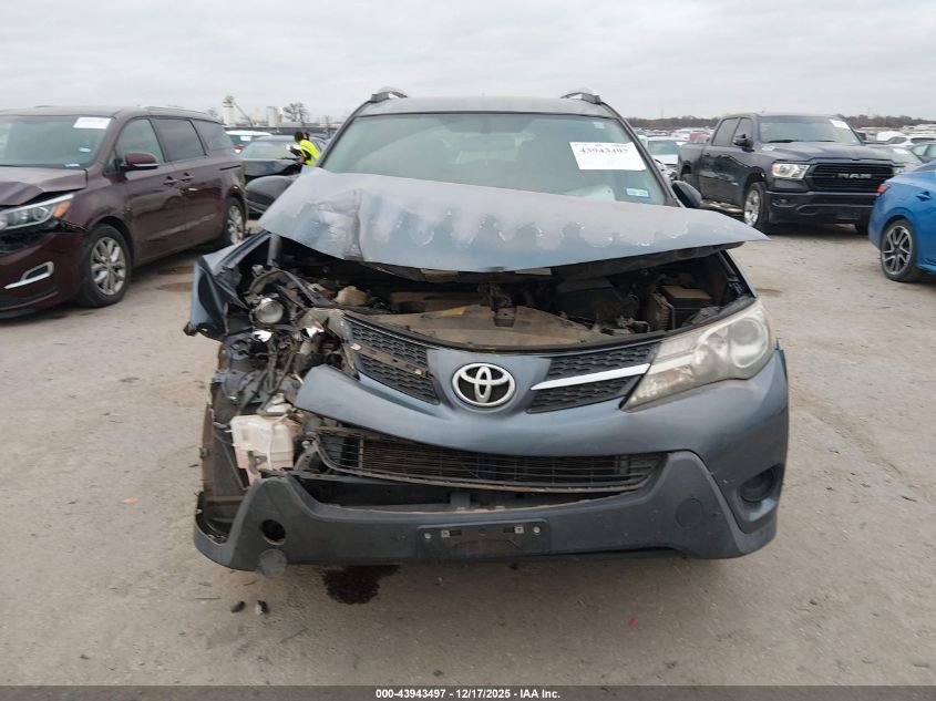 2013 Toyota Rav4 Le VIN: JTMZFREV9D5009481 Lot: 43943497