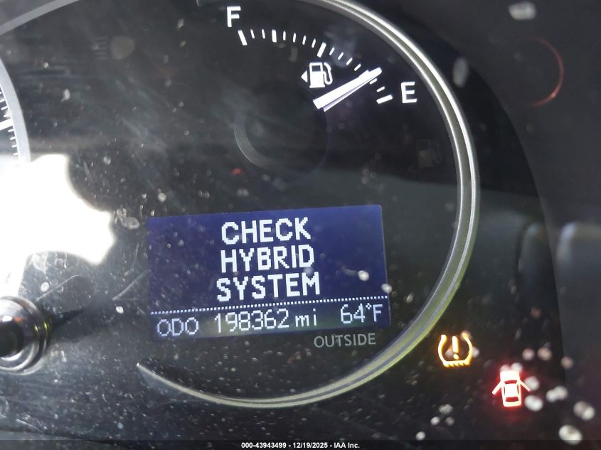 2012 Lexus Ct 200H Premium VIN: JTHKD5BH7C2055193 Lot: 43943499