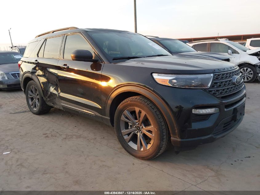 2021 Ford Explorer Xlt VIN: 1FMSK7DH8MGA04950 Lot: 43943507
