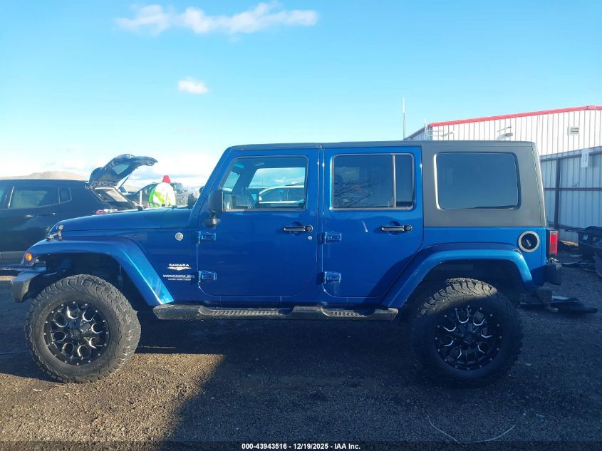 2009 Jeep Wrangler Unlimited Sahara VIN: 1J4GA59149L776609 Lot: 43943516