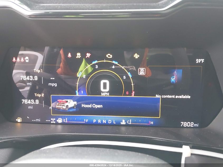 2024 Chevrolet Colorado 4Wd Z71 VIN: 1GCPTDEK6R1211394 Lot: 43943524