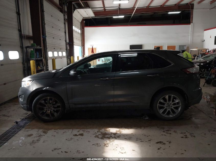 2015 Ford Edge Titanium VIN: 2FMPK4K97FBB74856 Lot: 43943527