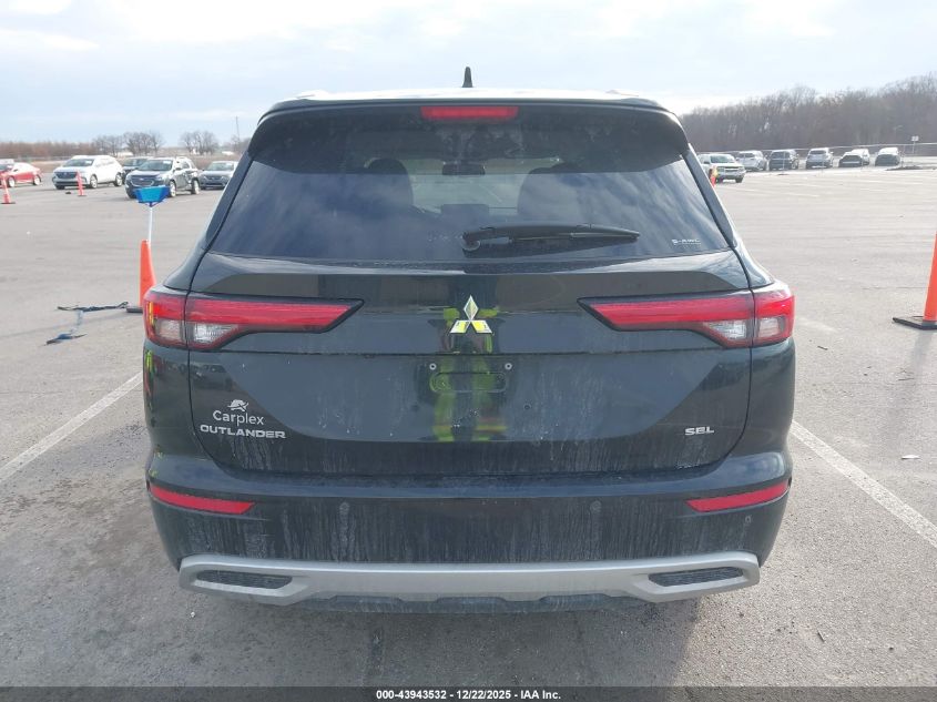 2022 Mitsubishi Outlander Sel VIN: JA4J4VA85NZ046804 Lot: 43943532