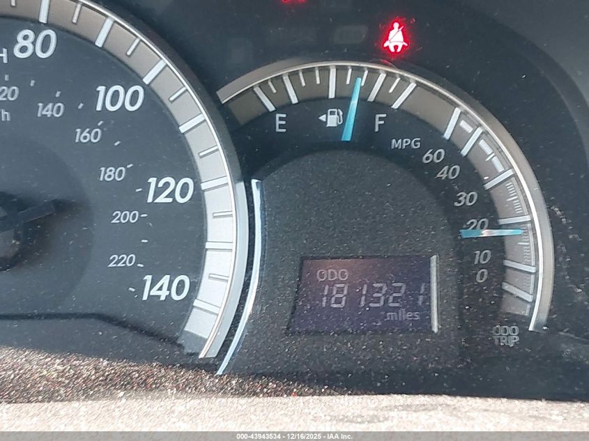 2012 Toyota Camry Se V6 VIN: 4T1BK1FK2CU011253 Lot: 43943534