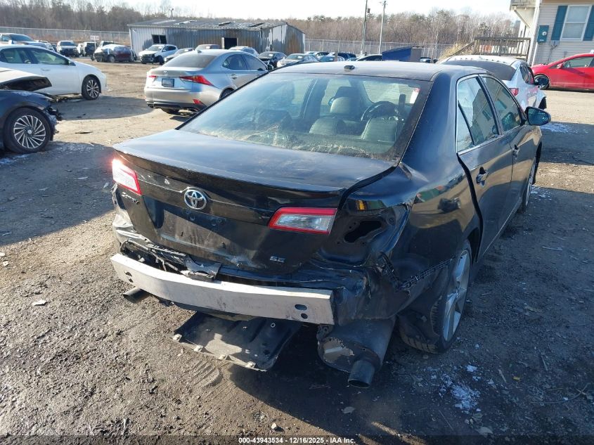 2012 Toyota Camry Se V6 VIN: 4T1BK1FK2CU011253 Lot: 43943534