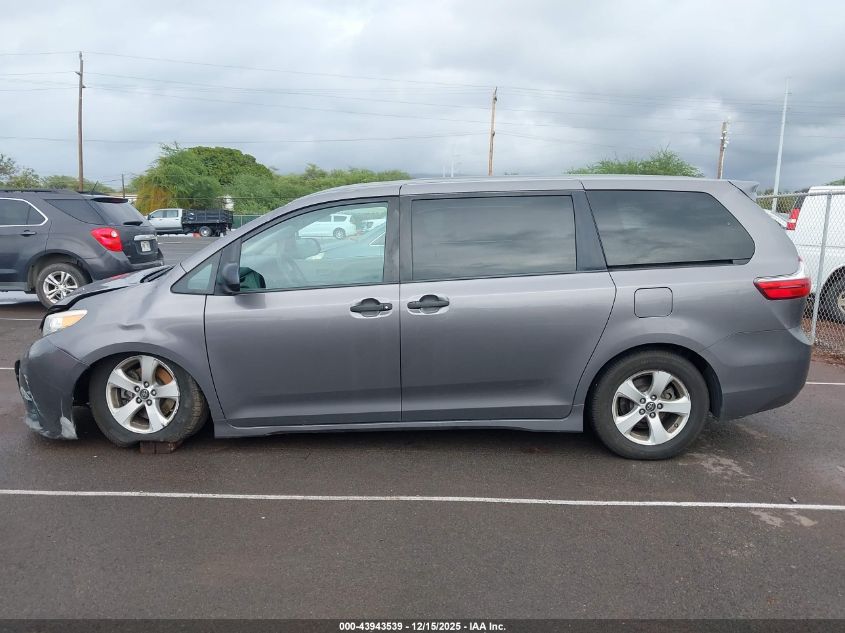 2020 Toyota Sienna L VIN: 5TDZZ3DC0LS056010 Lot: 43943539