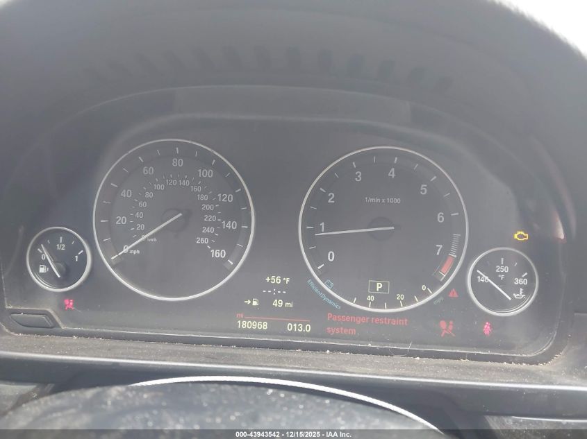 2014 BMW 528I VIN: WBA5A5C5XED502938 Lot: 43943542