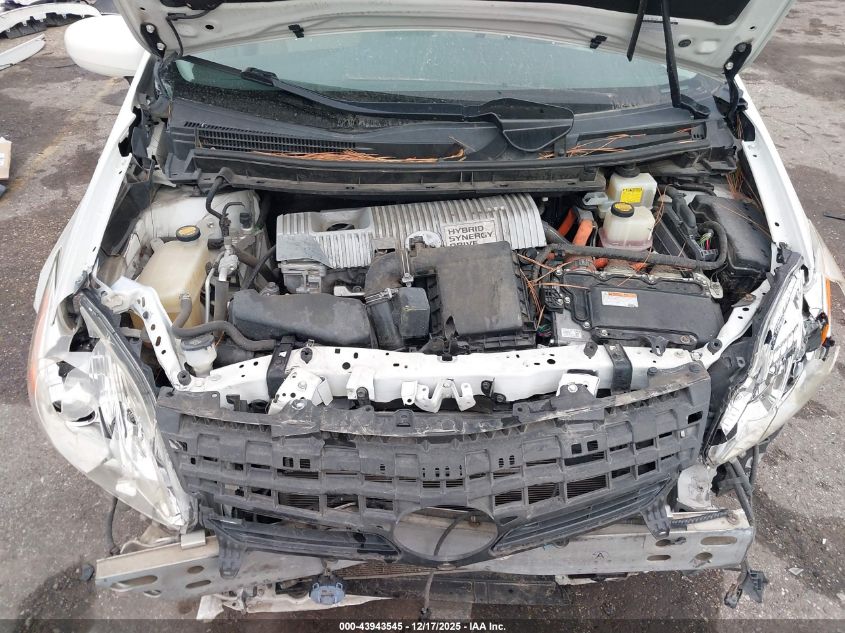 2014 Toyota Prius Four VIN: JTDKN3DU5E1780362 Lot: 43943545