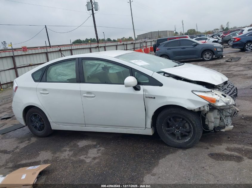 2014 Toyota Prius Four VIN: JTDKN3DU5E1780362 Lot: 43943545