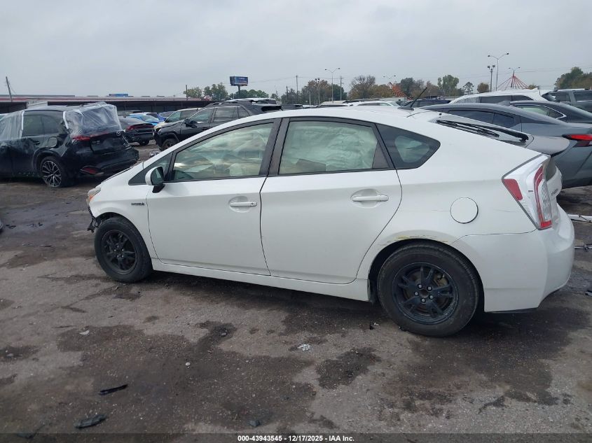 2014 Toyota Prius Four VIN: JTDKN3DU5E1780362 Lot: 43943545
