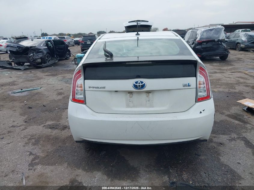 2014 Toyota Prius Four VIN: JTDKN3DU5E1780362 Lot: 43943545