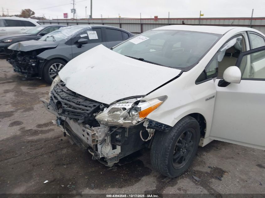 2014 Toyota Prius Four VIN: JTDKN3DU5E1780362 Lot: 43943545