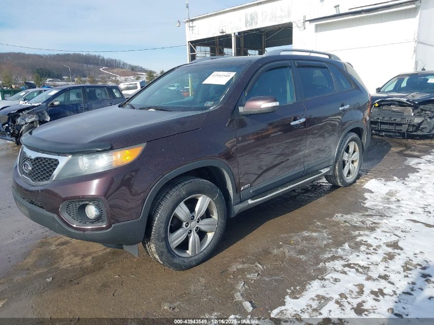 2012 Kia Sorento Ex V6 VIN: 5XYKUDA26CG206331 Lot: 43943549