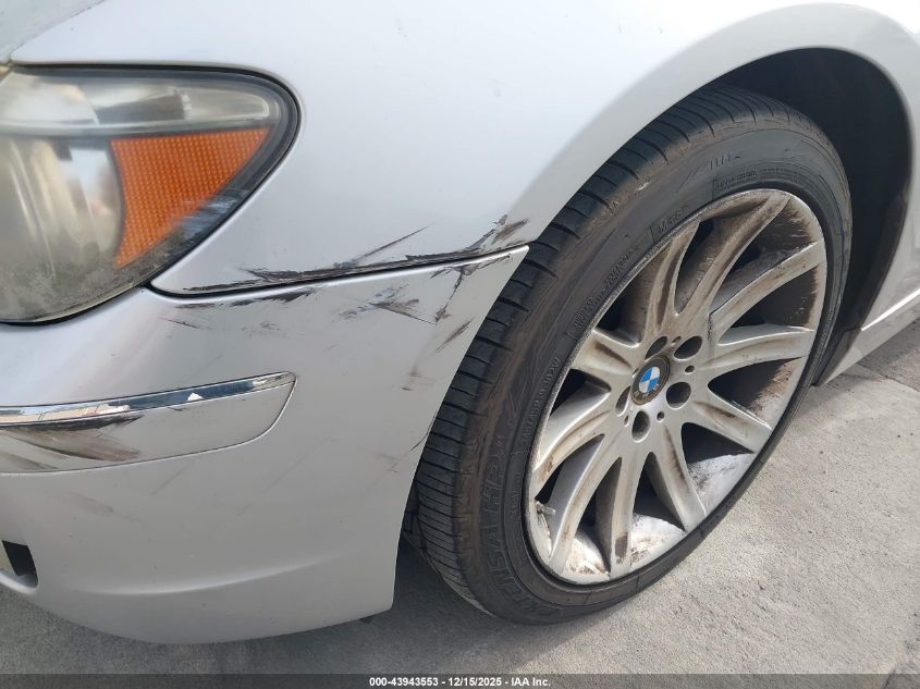 2006 BMW 750Li VIN: WBAHN83526DT64820 Lot: 43943553