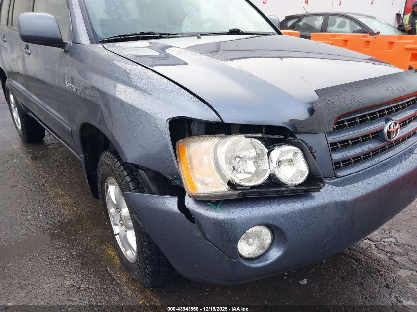 2002 Toyota Highlander Limited V6 VIN: JTEHF21A020084842 Lot: 43943558